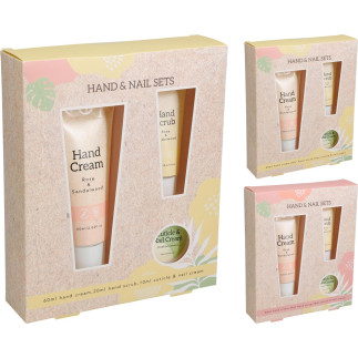Hand- och nagelset Rose & Sandalwood