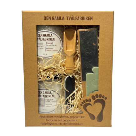 Fotvårdsset Pepparmint