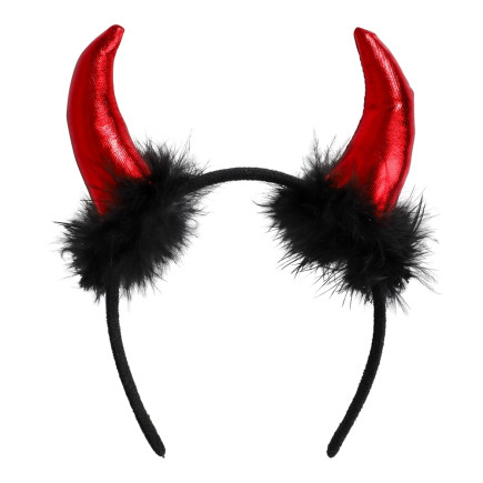 Diadem Halloween Djävulshorn