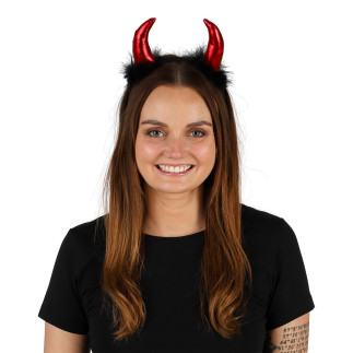 Diadem Halloween Djävulshorn