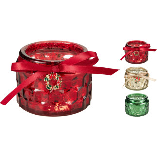 Ljuskopp Glas Jul