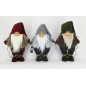 Tomte Jul Röd Luva Textil 42 cm