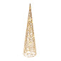 Julkon Guld med LED-belysning Belysning Timer 60 cm Julkon Guld med LED-belysning Belysning Timer 60 cm