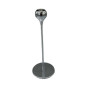 Ljusstake Metall Silver Droppe 22 cm Ljusstake Metall Silver Droppe 22 cm
