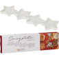 Snacks Platta Stjärnor Ljushållare 29 cm Snacks Platta Stjärnor Ljushållare 29 cm