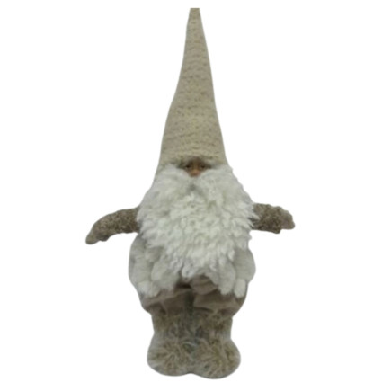 Tomte Beige Textil 46 cm