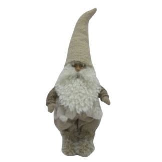 Tomte Beige Textil 56 cm