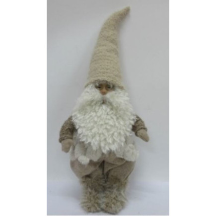 Tomte Beige Textil 56 cm