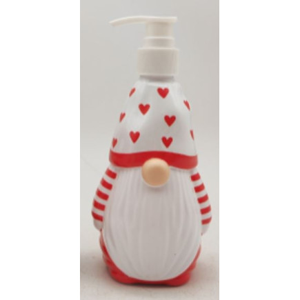 Tvålpump Tomte Hjärta med pump Tranbär 300 ml