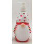 Tvålpump Tomte Hjärta med pump Tranbär 300 ml Tvålpump Tomte Hjärta med pump Tranbär 300 ml