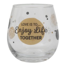 Cheers Glas "Love is" Dricksglas
