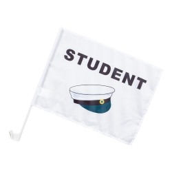 Flagga Bil Student Bilflagga