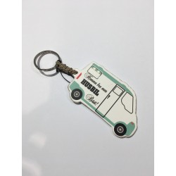 Nyckelring Husbil Grön/Vit