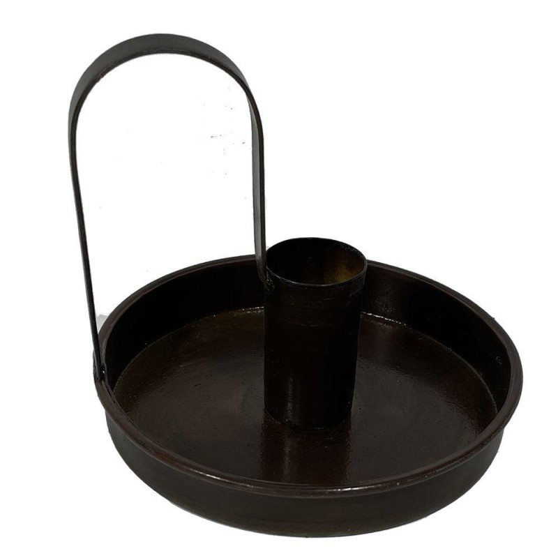 Ljusstake Metall Antikbrons 13 cm Ljusstake Metall Antikbrons 13 cm