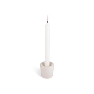 Ljusstake Vit Keramik