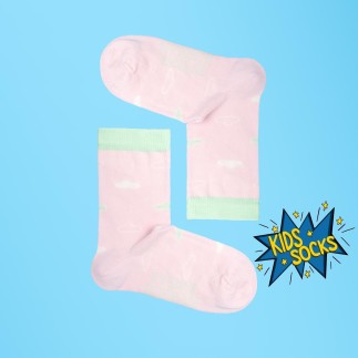 Strumpor Ahlgrens Bilar Barnstrumpor Rosa stl 31-34