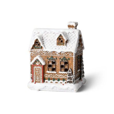 Julbelysning Pepparkakshus LED 17 cm